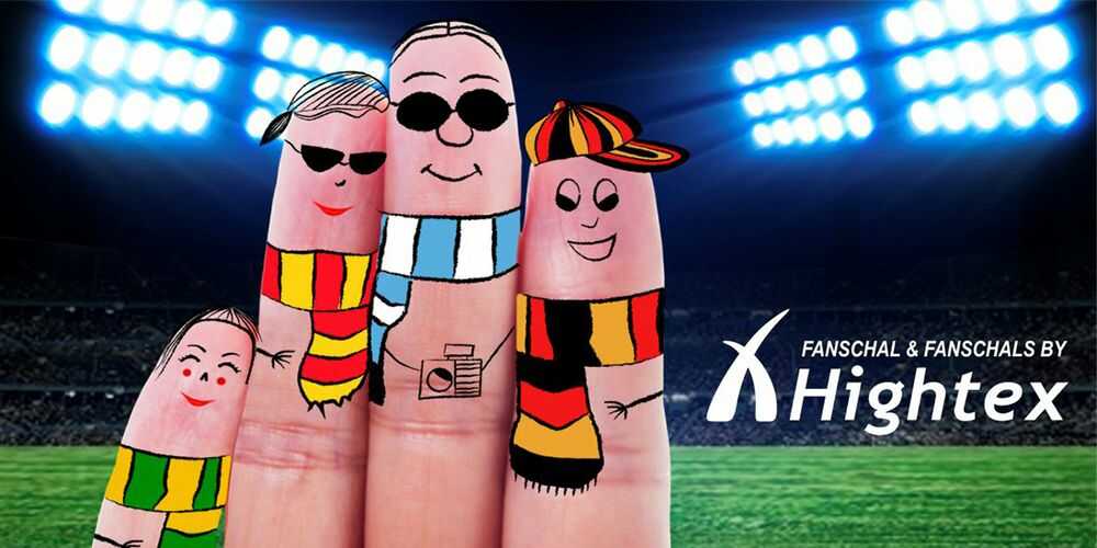 Motto Karneval Schal kaufen vom Fanschal Hersteller -  Fanschalstrickerei